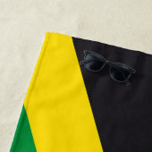 Jamaikanische Flagge Strandtuch (Beispiel)