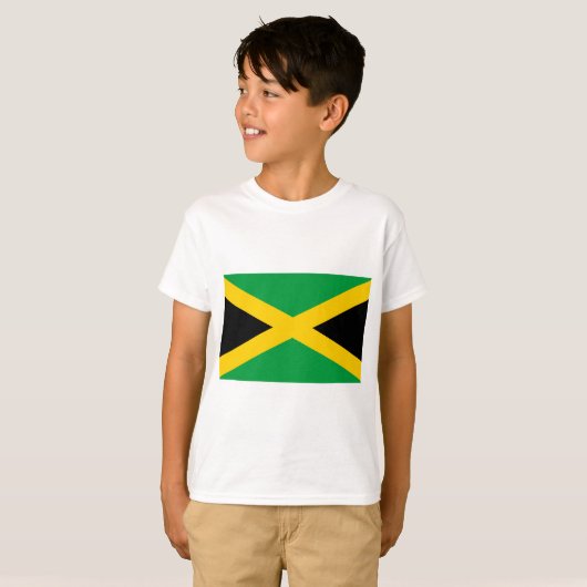 jamaikanische Flagge T-Shirt (Vorne ganz)