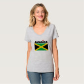 jamaikanische Flagge T-Shirt (Vorderseite Vollansicht)