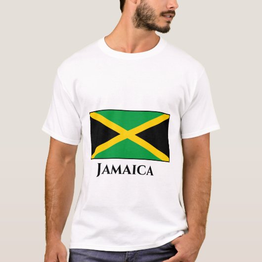 jamaikanische Flagge T-Shirt (Vorderseite)