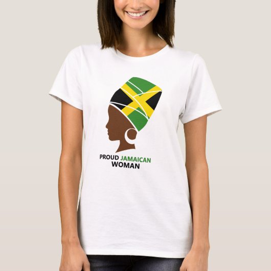 Jamaikanische Flagge T-Shirt (Vorderseite)