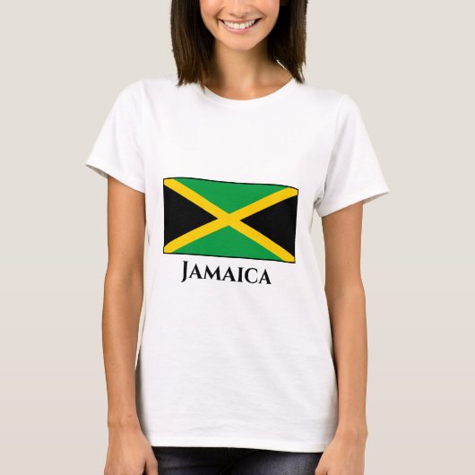 jamaikanische Flagge T-Shirt (Vorderseite)