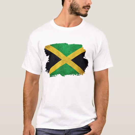 jamaikanische Flagge T-Shirt (Vorderseite)