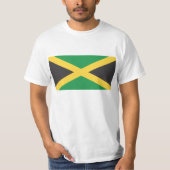 Jamaikanische Flagge T-Shrt T-Shirt (Vorderseite)