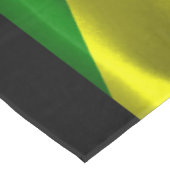 Jamaikanische Flagge Tischdecke (Schrägansicht)