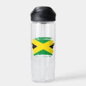 Jamaikanische Flagge Trinkflasche (Rückseite)