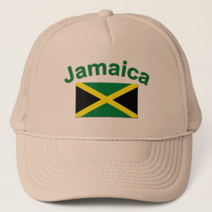 Jamaikanische Flagge Truckerkappe