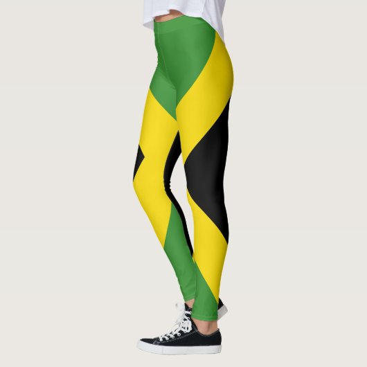 jamaikanische Flagge überall im Design Leggings (Links)