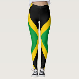 Jamaikanische Flagge voll Leggings
