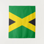Jamaikanische Flagge Wandteppich (Vorderseite)