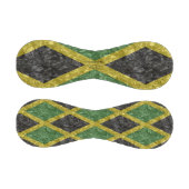 jamaikanische Flagge - zerknittert Baseball (Paneele)