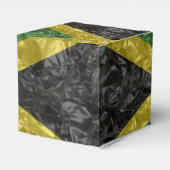 jamaikanische Flagge - zerknittert Geschenkschachtel (Rückseite)