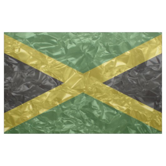 jamaikanische Flagge - zerknittert Stoff (Yard (91,4 cm))