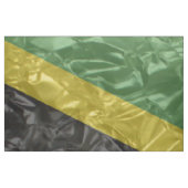 jamaikanische Flagge - zerknittert Stoff (Fat Quarter (45,7 x 55,9 cm))