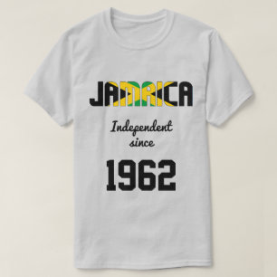 Jamaikanische Flaggen Unabhängigkeitsfeier T-Shirt