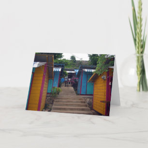 jamaikanische Gebäude Karte