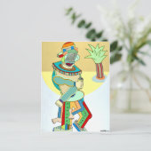 "Jamaikanische Jugend" von Ruchell Alexander Postkarte (Stehend Vorderseite)