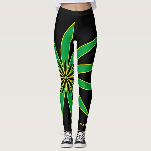 jamaikanische Leggings (Vorderseite)