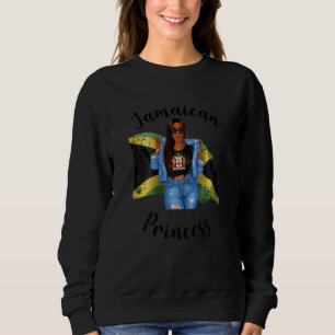 Jamaikanische Prinzessin aus Jamaika Proud Grown Sweatshirt