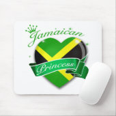 Jamaikanische Prinzessin Mousepad (Mit Mouse)