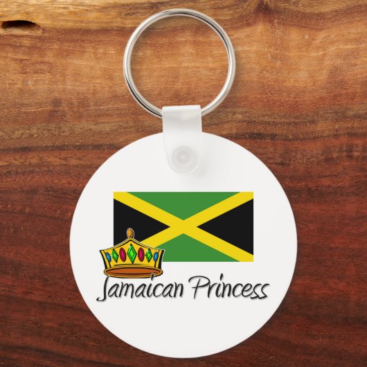 Jamaikanische Prinzessin Schlüsselanhänger (Vorderseite)