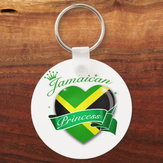 Jamaikanische Prinzessin Schlüsselanhänger (Vorderseite)
