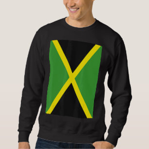 Jamaikanische Retro Vintage Nationalflagge Jamaika Sweatshirt