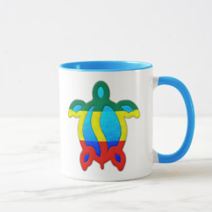Jamaikanische Schildkröte Tasse