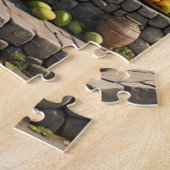 jamaikanische Straße Mango-Stand Puzzle (Seite)