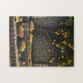 jamaikanische Straße Mango-Stand Puzzle (Horizontal)