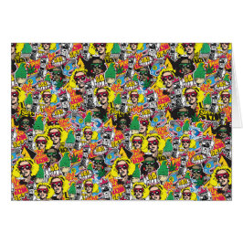 Jamaikanische Tanz-Hall-Kunst geschlagen durch