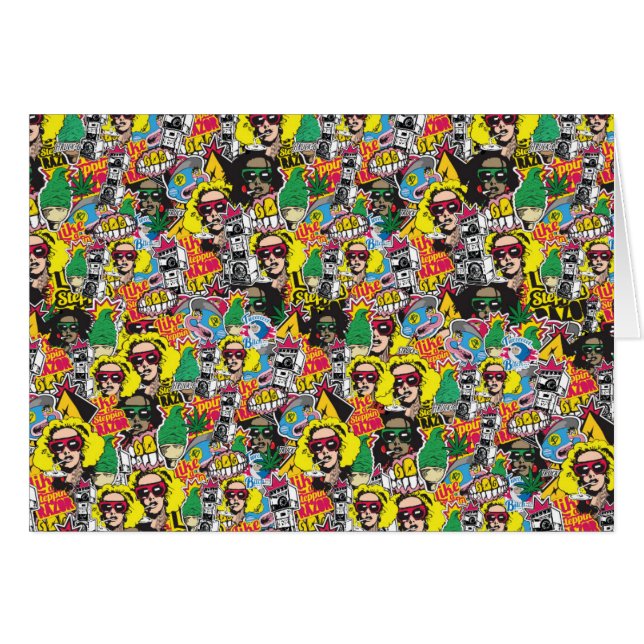 Jamaikanische Tanz-Hall-Kunst geschlagen durch (Vorderseite (Horizontal))