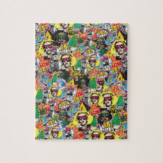 Jamaikanische Tanz-Hall-Kunst geschlagen durch Puzzle