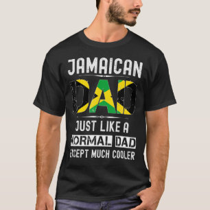 Jamaikanische Vater Fathers Day Jamaica Flag Men B T-Shirt