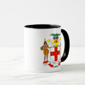 Jamaikanische Wappen Taino Anthem Tasse (VorderseiteRechts)