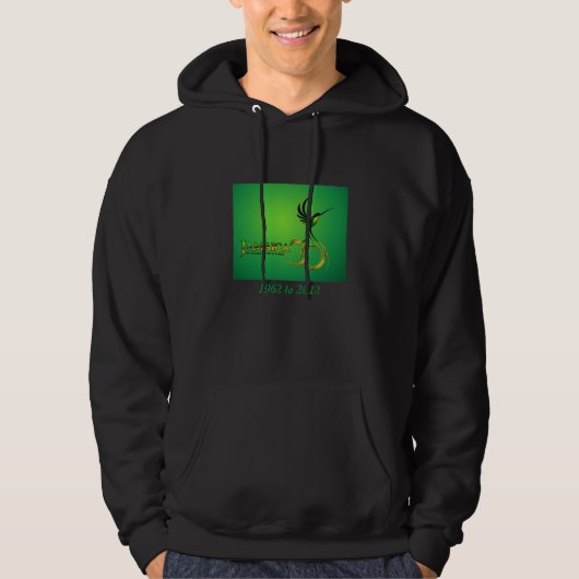 Jamaikanischer 50. Hoodie (Vorderseite)