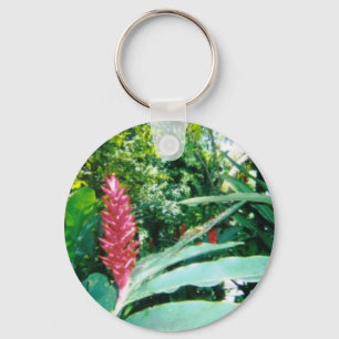 Jamaikanischer Blume Schlüsselanhänger