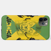 Jamaikanischer Flaggenstaat Lion Phone Case (Rückseite (Horizontal))