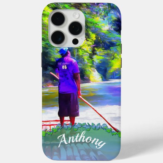 Jamaikanischer Fluss Raft Ride J001 Case-Mate iPhone Hülle (Rückseite)