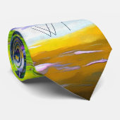 Jamaikanischer Fluss Raft Ride J001 Krawatte (Gerollt)