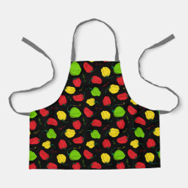 Jamaikanischer Koch Scotch Bonnet Chili Paprikasch Schürze