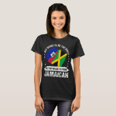 Jamaikanischer Patriot Haitianischer Flagge Haitia T-Shirt (Vorne ganz)