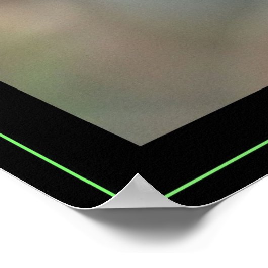 Jamaikanischer Streamertail Poster (Ecke)