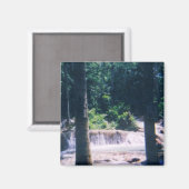 Jamaikanischer Wasserfall Magnet (Vorderseite/Rückseite)