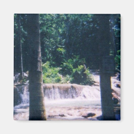 Jamaikanischer Wasserfall Magnet (Vorne)