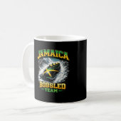Jamaikanisches Bobteam Kaffeetasse (Vorderseite Links)