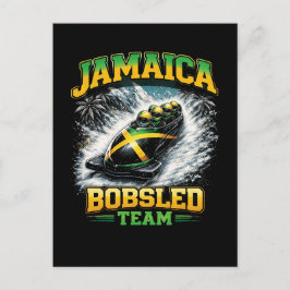 Jamaikanisches Bobteam Postkarte