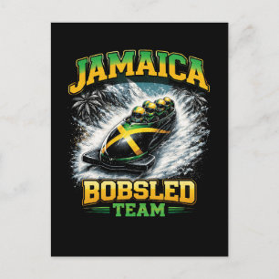 Jamaikanisches Bobteam Postkarte