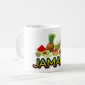 jamaikanisches Essen Kaffeetasse (Vorderseite Links)