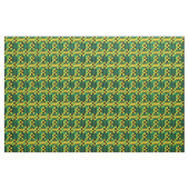 jamaikanisches Flaggenfarbenmuster Stoff (Yard (91,4 cm))